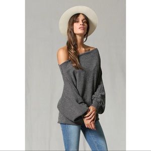 Off the Shoulder Sweater